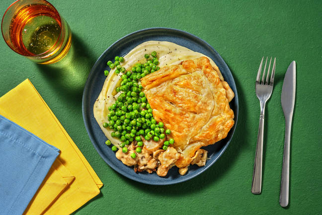 Ultimate Chicken and Mushroom Pie