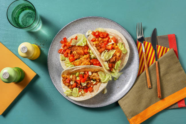 Mexican-Style Corn Fritter Tacos