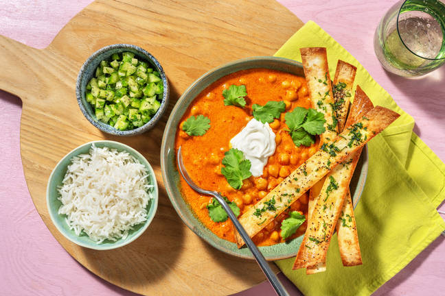 Tikka masala på kikärtor