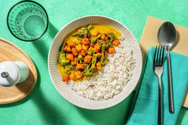 Butternut Squash Korma Style Curry