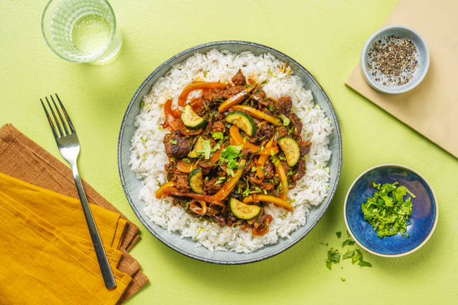 Asian-inspired Aromatic Beef