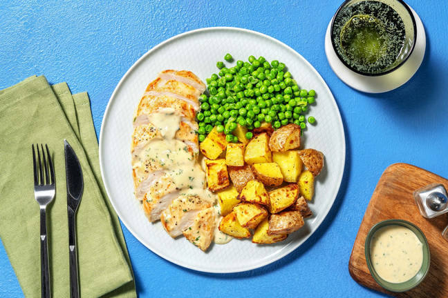 Chicken in Creamy Tarragon Sauce