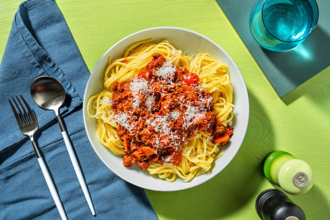  Linguine en « ragù » de sanglier