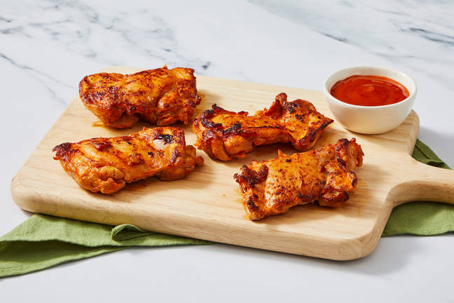 Buffalo-Roasted Chicken Thighs