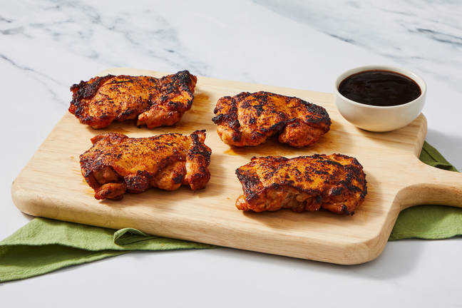 Bulgogi-Glazed Chicken Thighs
