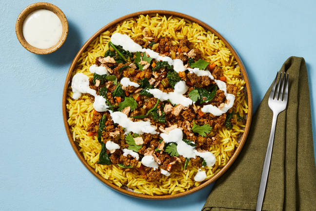 Bœuf façon biryani super rapide