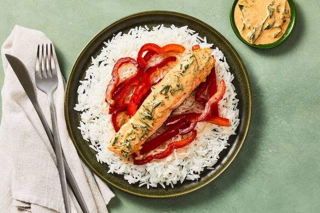 Saumon à la florentine