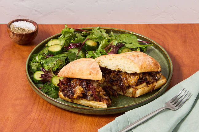 Cheesy Bacon and Fig Jam Melts