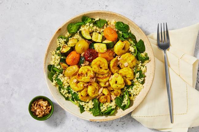 Smart Golden Shrimp and Coconut Sauce