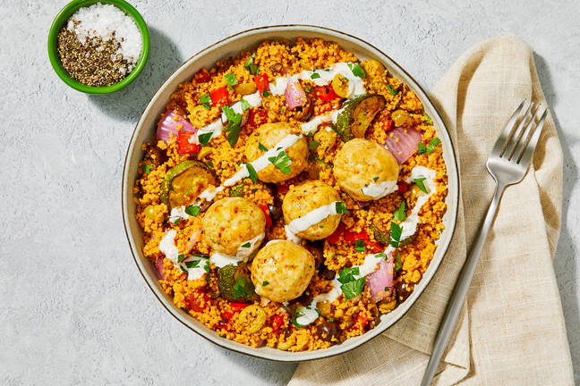 Boulettes de dinde et de feta à la grecque