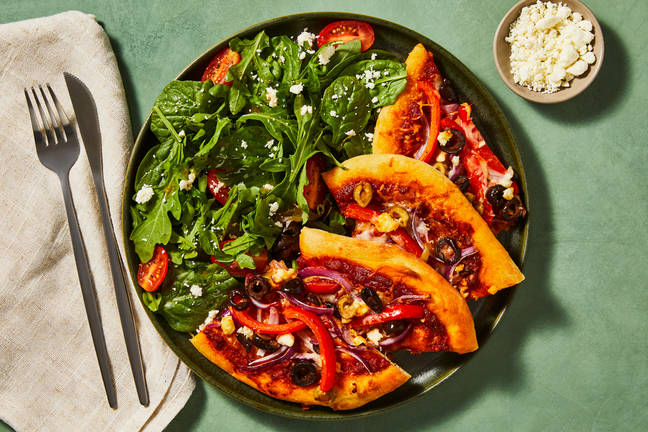 Mediterranean Veggie Pizza