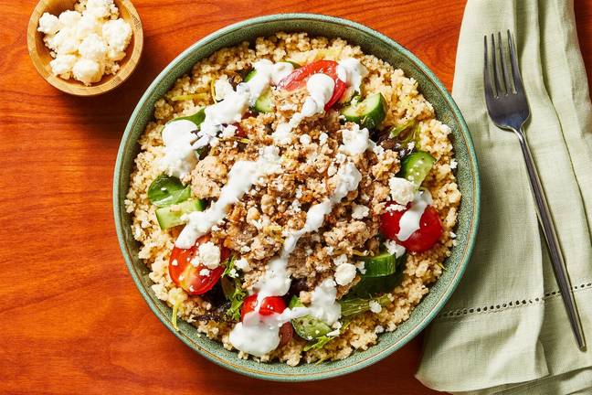 SuperQuick Mediterranean Turkey Bowls