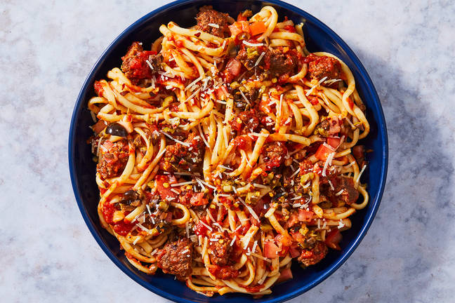 Fresh Linguine Beef Ragu