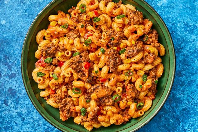 Tex-Mex Beef Pasta