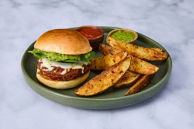 Mozza "Meatball" Burgers