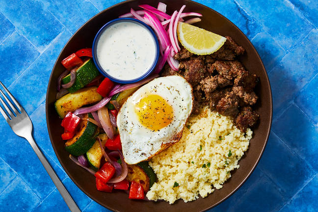Nutritionist's Pick: Za'atar Beef and Couscous Bowls