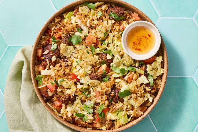 Thai Beef-and-Tomato Fried Rice