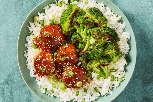 Korean Glazed Meatballs