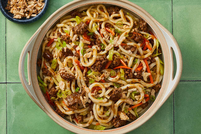 Tout-en-un : Nouilles au bœuf à la coréenne