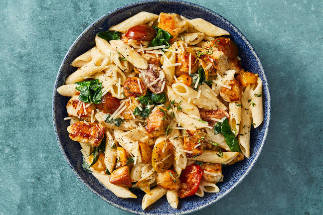 Creamy Garlic Chicken Pasta