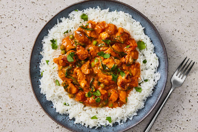 Chicken-and-Spinach Tikka