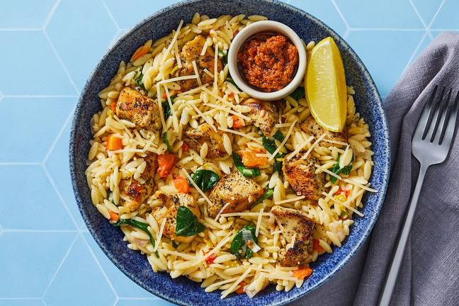 One-Pan Chicken and Orzo