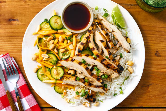 Sticky Grilled Lemongrass Chicken