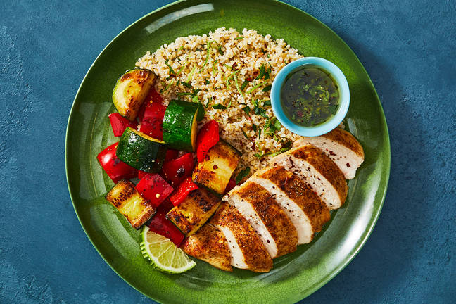 Nutritionist's Pick: Chimichurri Chicken with Bulgur