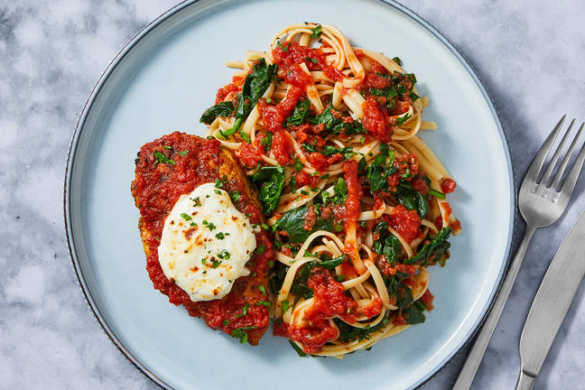 Cheesy Italian Herb Chicken Bake