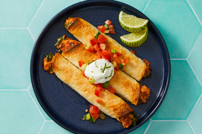 Chicken and Cheese Taquitos