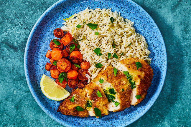 Poulet à la Kyiv avec beurre à l’ail et aux herbes