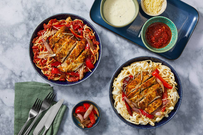 Linguines au poulet