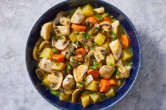One-Pot Coq Au Vin Chicken Stew