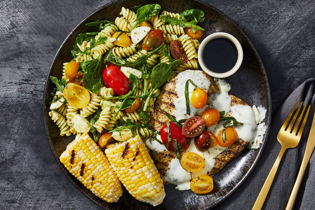 Grilled Caprese Chicken