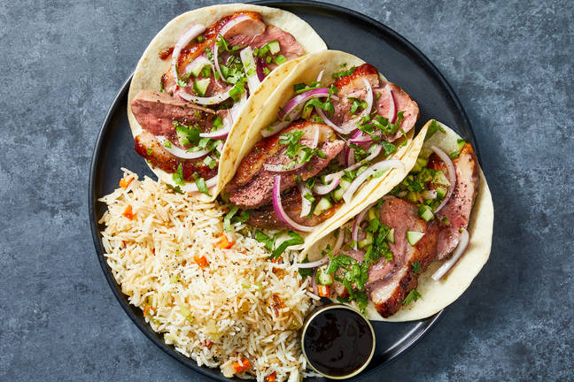 Peking Duck-Inspired Wraps