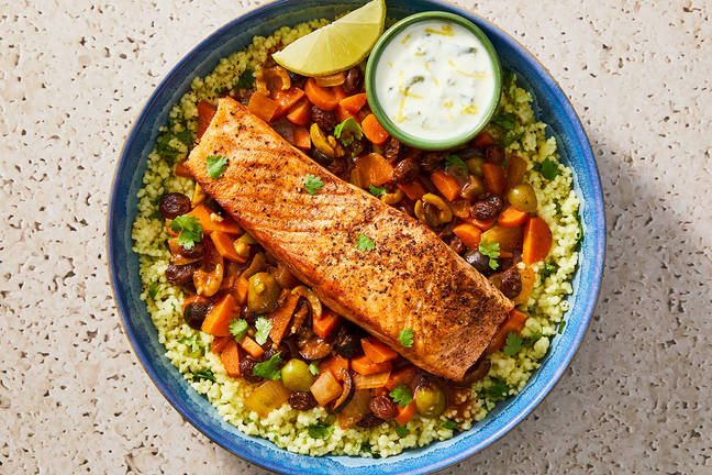 Moroccan Salmon Bowls