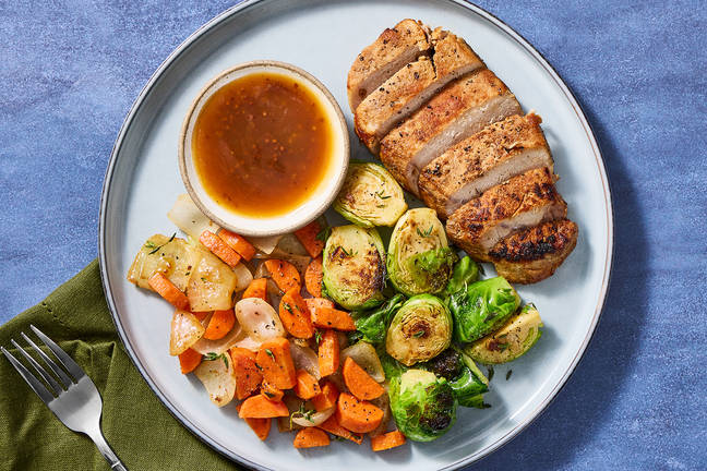 Repas futé : Côtelettes de porc et sauce à l’abricot