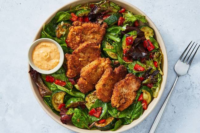 Carb Smart Parmesan-Crusted Pork Medallions