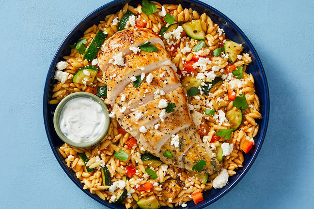 Côtelettes de porc d'inspiration méditerranéenne