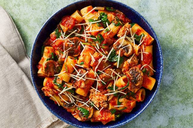 Sausage and Mushroom Ragu