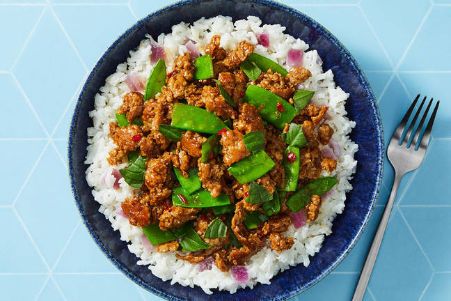 One-Pot Coconut Thai Basil Pork