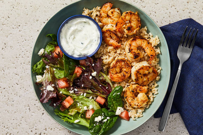 Crevettes super rapides au poivre au citron
