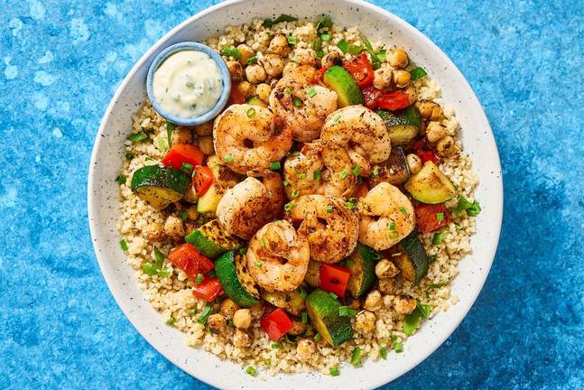 Nutritionist's Pick: Shrimp with Chive-Garlic Aioli 