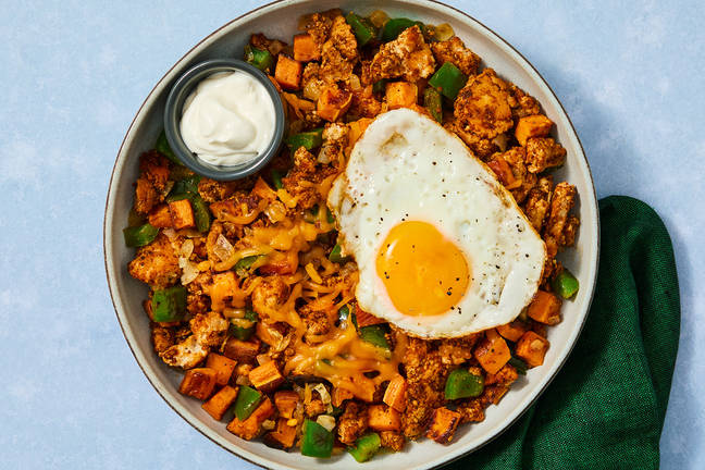 Southwest Turkey-Sweet Potato Hash