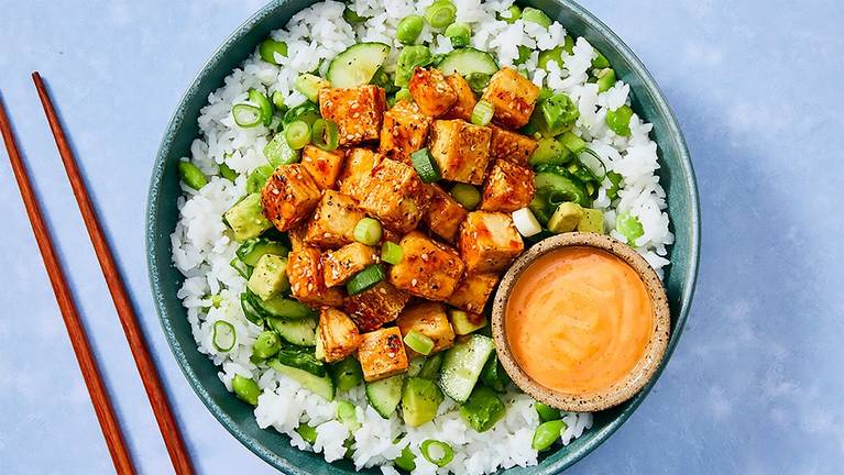 Bang Bang Tofu Bowls