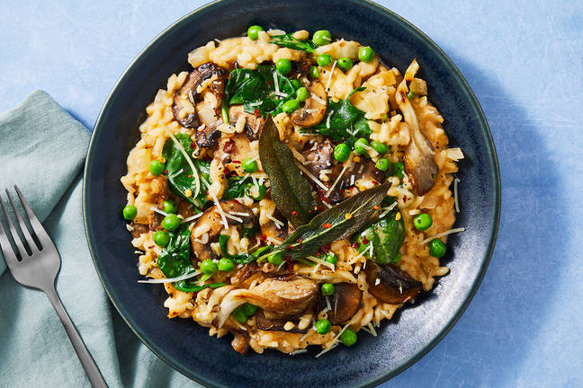 Mixed Mushroom Risotto