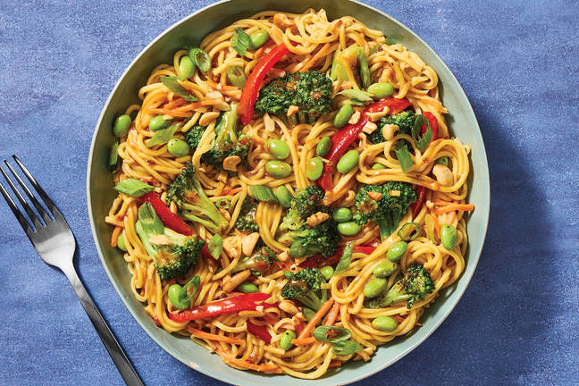 Honey-Garlic Veggie Noodles