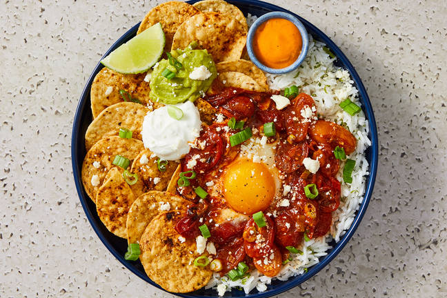 Huevos Rancheros Rice Bowls