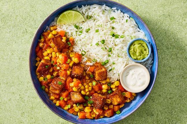 Mexican Halloumi Burrito Bowls