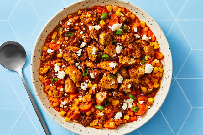 Lentil and Tofu Chili